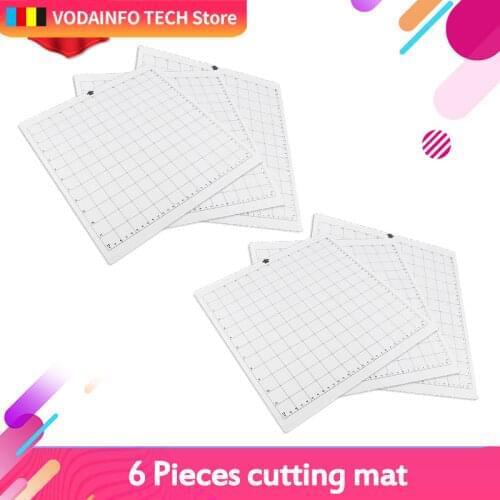 Cutting Mat for Cricut Explore One/Air/Air 2/Maker [Standardgrip,12x12 inch,1pc] Adhesive&Sticky Non-slip Flexible Gridded Mats