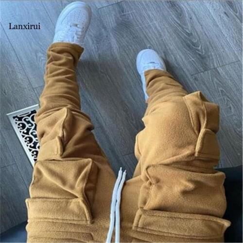 Lanxirui Men's Warm Pants