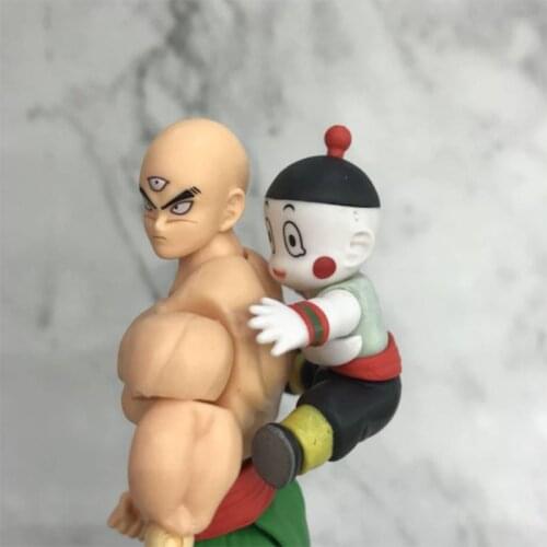 The Worlds First Martial Convention Anine Figures Tien Shinhan Movable Models 15.5cm PVC Boxed Toys