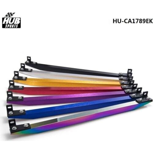 SUB-FRAME LOWER TIE BAR REAR FOR EK (Silver,Golden,Purple,Blue,Red,Black,NEO CHROME) HU-CA1789EK