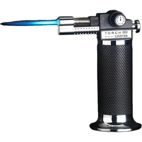 Direct Selling Outdoor High Firepower Welding Porcelain Bbq Butane Gas Lighter Gun A Lighter Windproof Lighters