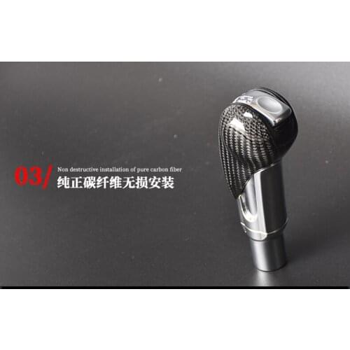 Fit for Porsche Cayenne panamera carbon fiber Shift knob gear knob