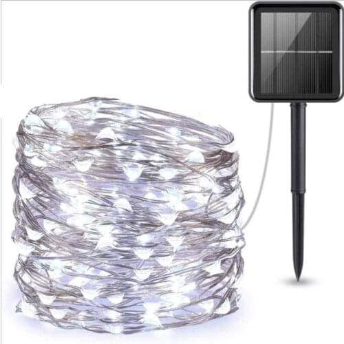 10m/20m/30m LED Christmas Decorations for Home Solar String Lights Fairy Lights Led Decoration Lights Christmas Lights Outdoor