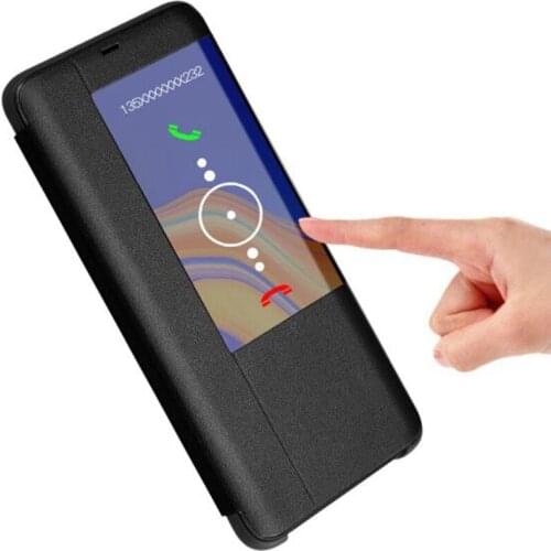 Slim Smart View Case For Huawei Mate 40 Pro Plus Auto Sleep Wake Up Flip Cover Hard Phone Case For Huawei Mate40 RS Fundas Capa