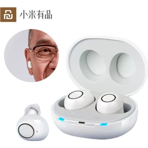 Intelligent Hearing Aid Low-Noise One-Click with Charging Case In-Ear Audifonos Hearing Device Elderly Hearing Amplifier