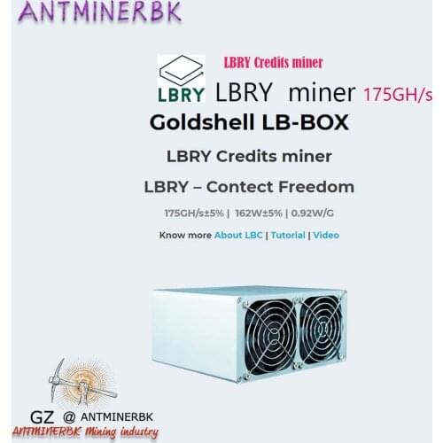 In stock New silent gold shell LB-BOX 175GH/sLBC175GH/s±5% | 162W±5% | 0.92W/G without PSU