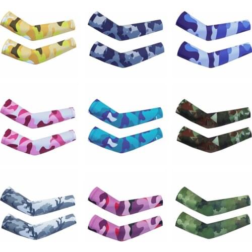 Cycling Arm Sleeve 2021 Mens Summer MTB Bike Arm Sleeve UV Protection Breathable Basketball Bicycle Baseball Arm Sleeves