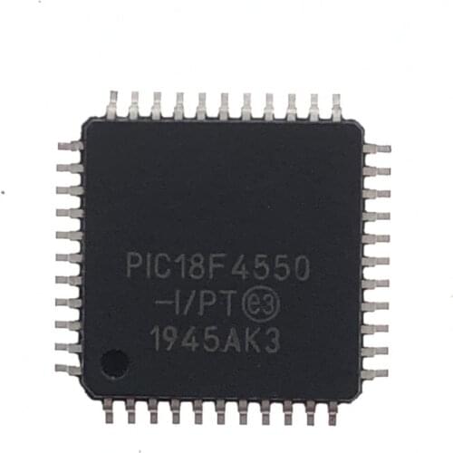 5PCS 10PCS PIC18F4550-I/PT TQFP-44 PIC18F4550-I/P TQFP44 PIC18F4550-I PIC18F4550 4550 Embedded microcontroller New and original
