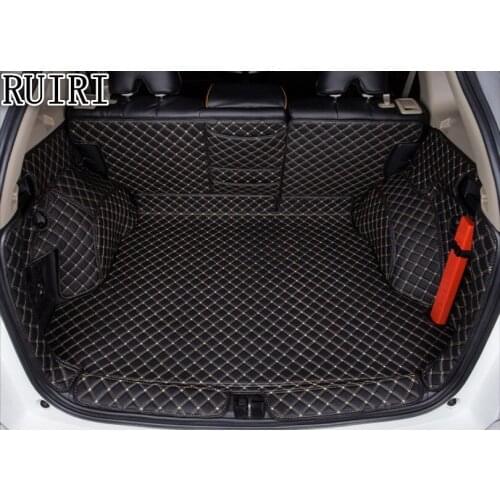 Top quality! Special car trunk mats for Honda CR-V 2016-2012 waterproof cargo liner mats boot carpets for CRV 2014,Free shipping