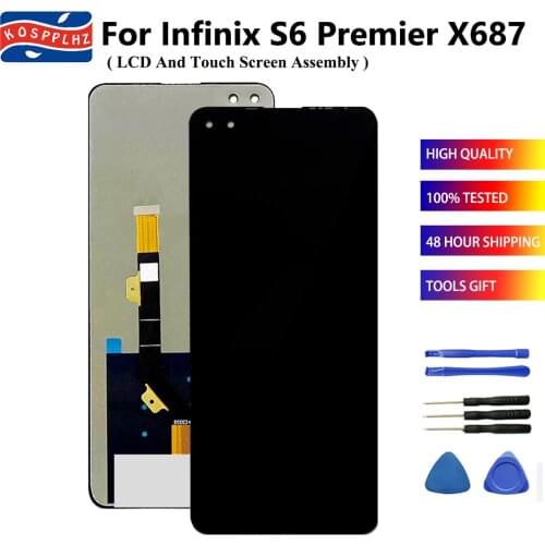 6.9" For Infinix S6 Premier X687 LCD Display Touch Screen Assembly Replacement Infinix S6Premier X687 LCD Display Digitizer