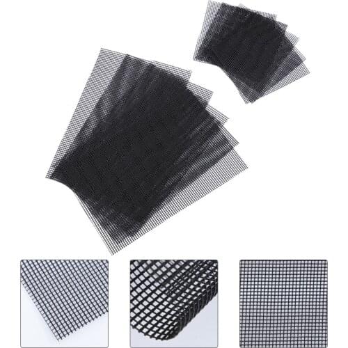 10pcs Bonsai Pot Bottom Grid Mats Drainage Mesh Pads Flowerpot Mesh Hole Pads