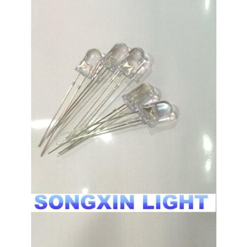 1000pcs 5mm green Ultra Bright green LED Lamps New 5mm light-emitting diode