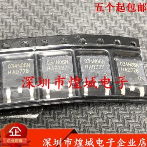 5PCS 034N06N IPD034N06N3G TO-252 60V 100A