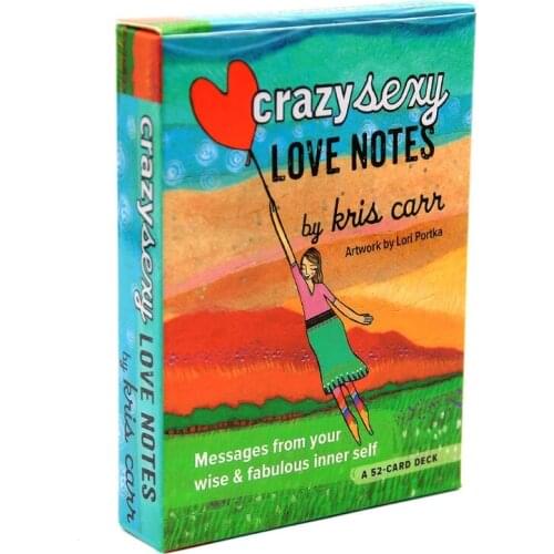 52 Cards Deck Crazy Sexy Love Notes Tarot Full English Board Game Oracle Cards