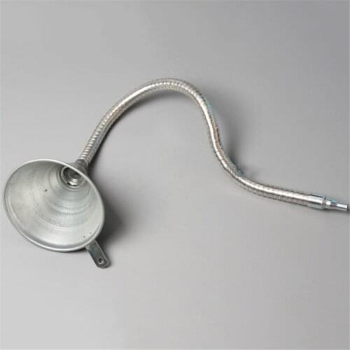630mm Filter Refueling Funnel Refueling Tools Universal Iron Motorcycle Car Engine Oil Funnel With Flexible Pipe Car Repair Tool