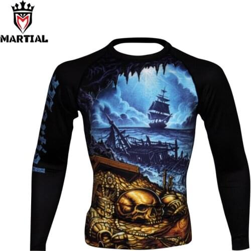 Martial :Original Design Exploration || compression shirts mma fight rashguards bjj combat rash guard