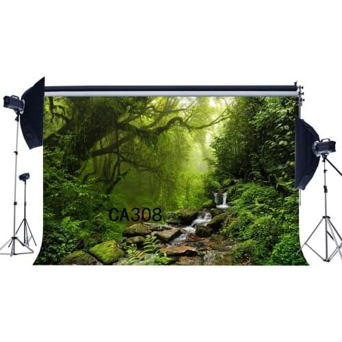 Photography Backdrops Fairy Tale Mysterious Forest Path Scene Seamless Newborn Baby Children Adults Portraits Photo Background