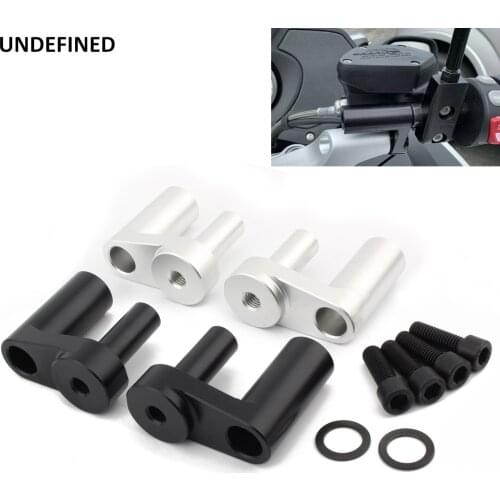 1.625" Motorcycle Handlebar Riser Kit Adjustable Hand Bar Clamp Extend Adapter For BMW R1200RT R1250RT R 1250RT 1200RT 2014-2020