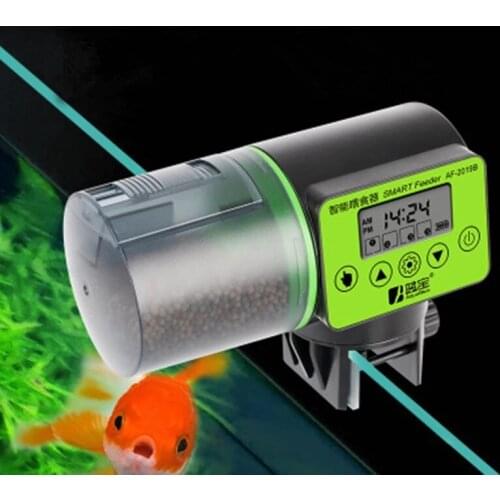 2 in 1 Manual and Smart Automatic Fish Feeder Aquarium Timer Feeder Digital Fish Tank Electrical Food Feeding Fish Feeder Tool