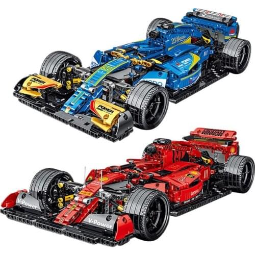 Mork Expert Creator Car Model 2 Styles City Super Speed Racing Car Building Blocks MOC Bricks Educational Toys Christmas Gifts