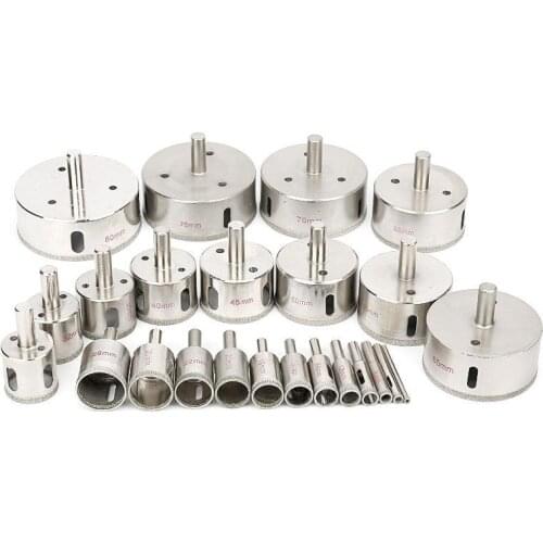 4-80mm Diamond Drill Bits Set Hole Saw Cutter Tool Glass Marble Granite Top Quality