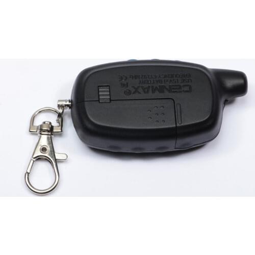 New CENMAX ST-7A Russian LCD remote control for CENMAX ST7A 7A LCD keychain car remote 2-way car alarm system