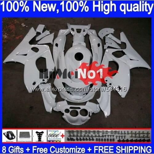 YZF 600R For YAMAHA YZF600R Thundercat 2002 2003 2004 05 06 07 ALL White 39MC.143 YZF-600R 96 02 03 04 2005 2006 2007 Fairings