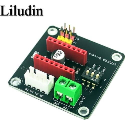 42 Stepper Motor Driver Expansion Board DRV8825 A4988 3D Printer Control Shield Module For Arduino Ramps1.4 DIY Kit