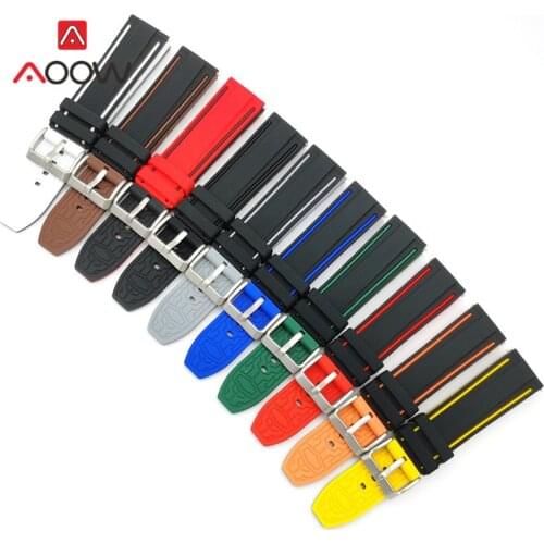 20mm 22mm 24mm Silicone Sport Strap Waterproof Rubber Men Replacement Band for Samsung S3 Huawei Watch GT 2 46mm Amazfit GTR 2