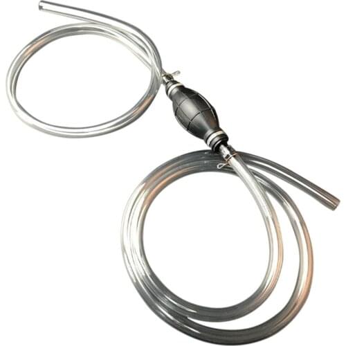 Hand Pump Pipe Car Guide Siphon Fuel Liquid Transfer Oil Suction Extractor for Automobile Car Styling