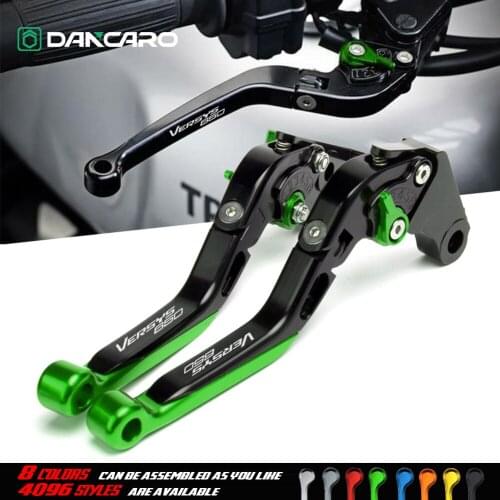 For KAWASAKI VERSYS 650 1000 09-19 2016 2017 2018 2019 CNC Motorcycle Brake Clutch Lever Aluminum Extendable Adjustable Levers