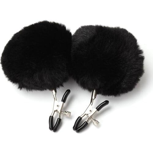 Hair Ball Breast Clip Sex Sex Erotic Men and Women Sexy Fetish Accessories Comfort Stimulating Breasts Adult Couples Game Toy