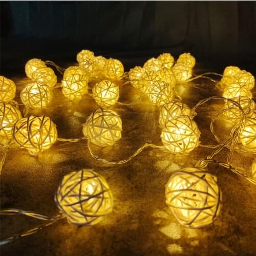 Sepak takraw Fairy String Lights 3M 20LEDs 1.5M 10LEDs Battery/USB Wedding Party Christmas Holiday Garden Home Decoration Lamp