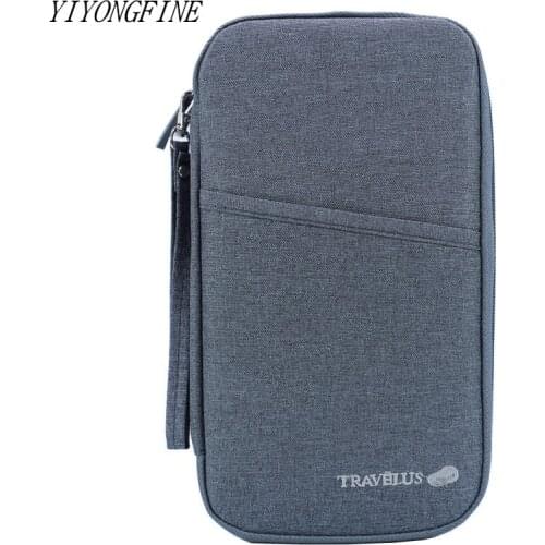 Large Capacity Travel Accessories Brand Travel Journey Document Organizer Wallet Passport ID Card Holder Ticket Credit Card Bag