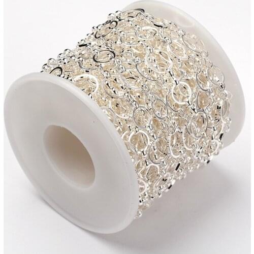 10m/roll Brass Handmade Chains Metal Necklace Chains DIY Jewelry Making Findings