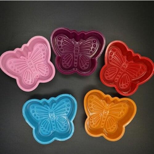 500pcs Silicone Mold Butterfly Cupcake Soap Cake Mold Muffin Baking Reusable Cupcake Cookies Pudding Molds ZA6856
