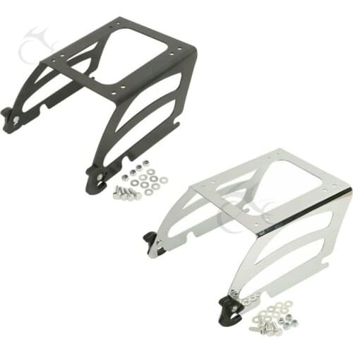 Motorcycle Solo Pack Luggage Rack Mount For Harley Tour Pak Softail Deluxe Fat Boy Heritage Springer Night Train 2005-2017
