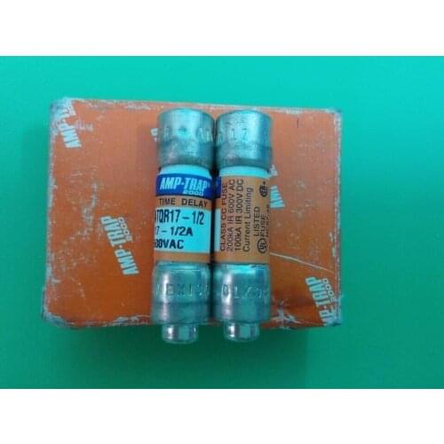 Free shipping 5pcs ATQR 17 1/2 AMP TRAP 10X38 faray ceramic fuse 17.5A delay