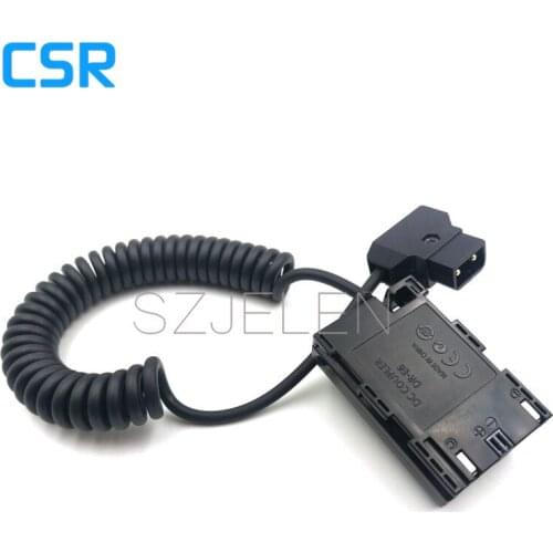 D-tap to Canon LP E6 Dummy Battery Adapter Cable to Canon 5D/SmallHD 501/502 /702 SmallHD Camera-Top Monitor Power Cord