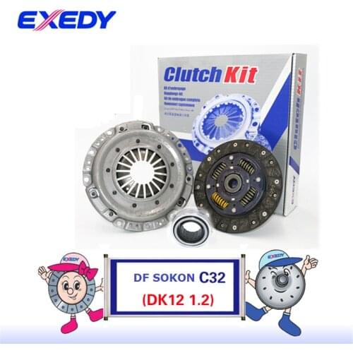 For Dong feng Sokon C32 DK12 1.2 ORIGINAL Clutch Disc Clutch Plate Bearing Clutch Kit Set Three Pcs Set