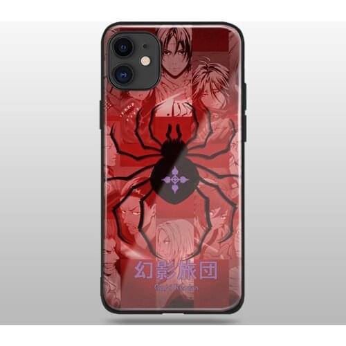 Phantom Troupe anime HxH soft silicone tempered glass For iPhone SE 6 6s 7 8 Plus X XR XS 11 Pro Max phone case cover shell