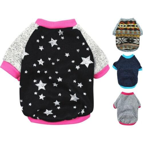 Pet Fleece Coat Dog Cotton French Bulldog Sweatshirt Warm Jacket Sweater Autumn Winter Hoodies For Dogs Puppy Clothes Supplies