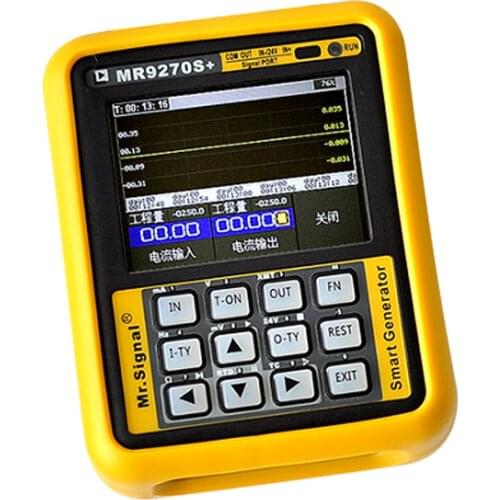 MR9270S+ 4-20mA Signal Generator Calibration Current Voltage Thermocouple Pressure Transmitter Logger Frequency