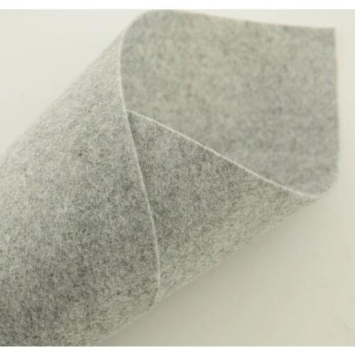 Gray Colour New Arrivals Felt Fabric 100% Nonwoven Gifts and Premiums Tradmark Handmake for Dolls DIY Tradmarks Clean Materials