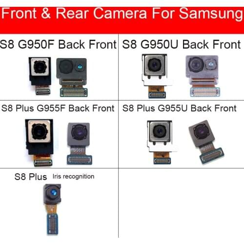 Small front facing camera Module For Samsung Galaxy S8 G950F G950U S8 Plus G955F G955U back camera rear camera Flex cable