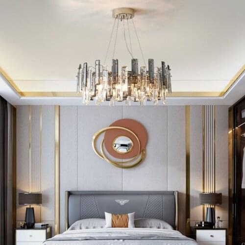 Luxury Crystal Chandelier Post Modern Simple Living Room Dining room Chandelier Lighting Creative Design Lamps