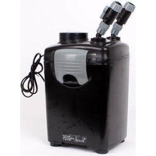 JEBO AP-835 3-layer filter box Aquarium filter barrel Cylinder filter pump Silent grass tank filter equipment Black shell