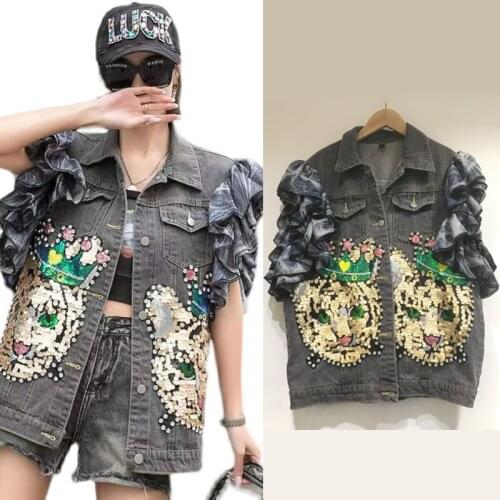 XDNWQQMZDXLHJ Womens Denim Jackets
