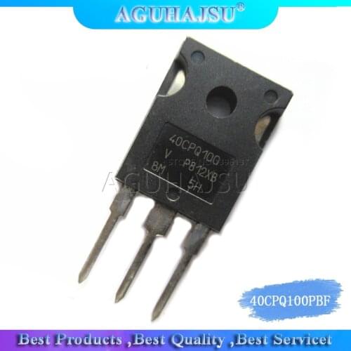 1PCS 40CPQ100PBF 40CPQ100 100V 40A TO-247 Schottky diode high- tube new original