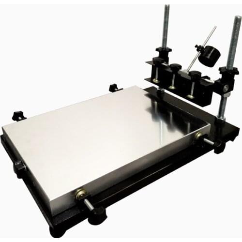 1pcs single color screen printer T-shirt screen printing machine flat printing press printing area 320*440MM